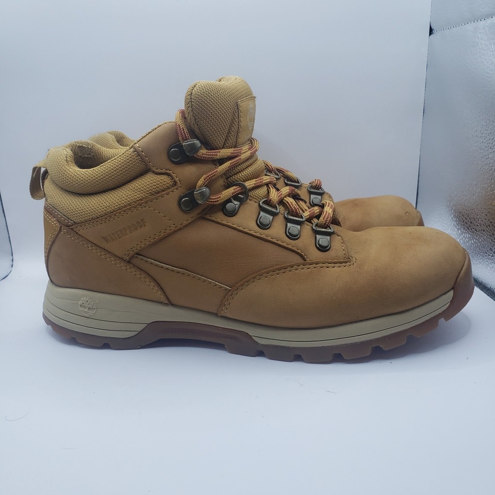 Men's size 8 - Timberland Waterproof Mid Hiker Boot Winter - Wheat Nubuck